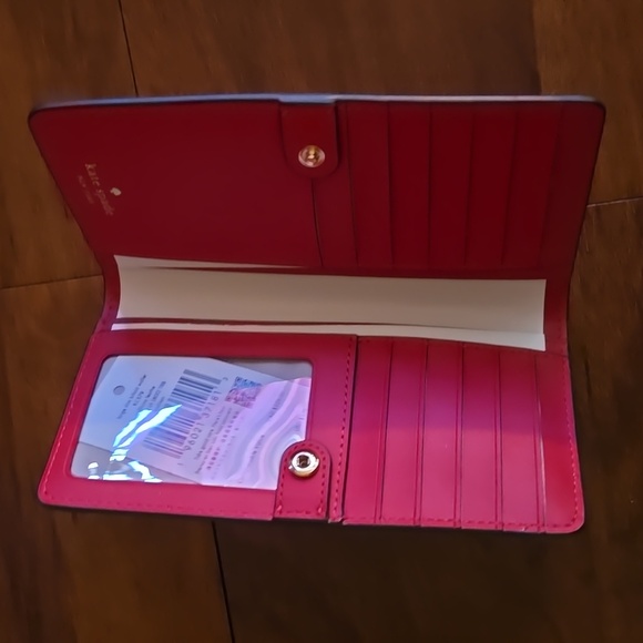 Kate Spade Vibrant Red Wallet - Picture 3 of 3